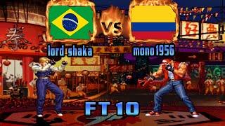 King of Fighters 97 - lord shaka (BRA) VS (COL) mono1956 [kof97] [Fightcade/FT10] ザ・キング・オブ・ファイターズ'97