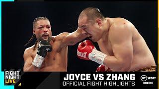 Big Bang Zhang with a TKO | Joyce vs Zhang | Official Fight Highlights | BT Sport