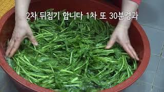 질긴열무도 부드럽게 쓴맛은 제거 열무김치는 아삭아삭 맛있게 담는법 /비법공개