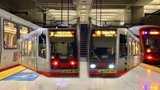 Transit Action EP04 | SF MUNI Metro LRV Trains @ Van Ness Station (1/20/23)