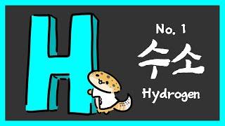 No.001 Hydrogen, H