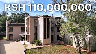 Inside Ksh.110,000,000 6 Bedroom Mansion House Tour in Karen Nairobi Kenya #property #realestate