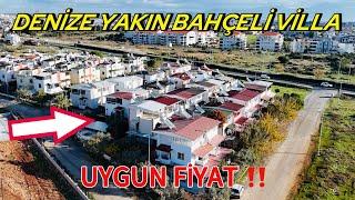 Didimde Denize Yakın Konumda Geniş Bahçeli Cam Balkonlu Teraslı Eşyalı Uygun Villa / No:205