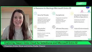 Exploring Veeam Data Cloud for Salesforce and Microsoft Entra ID