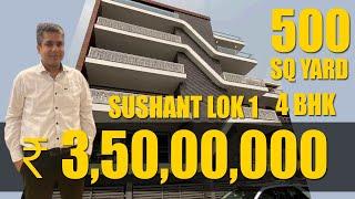 Builder Floor in Sushant Lok - 1 Close to Huda City Centre Metro Station Gurgaon || 500 SQ YARD