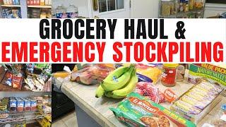 MY 3 MONTH FOOD STOCKPILE | GROCERY HAUL | JORDAN BUDGETS