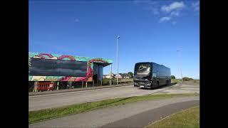 [HAMMERING] Route X67 Stagecoach Bluebird Volvo B11RT Plaxton Elite Interdeck 54257 (YX65 ZKT)