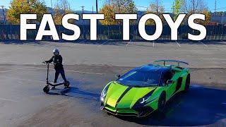 SPEED DAY feat. Rion, Lamborghini Aventador, McLaren, BMW i8, Skydio