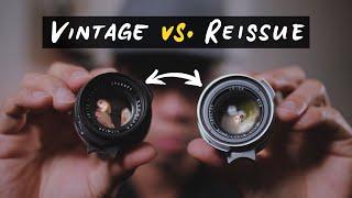 Vintage or Reissue? Leica 35mm Steel Rim vs Pre ASPH V2 Summilux Review (ft. MP)