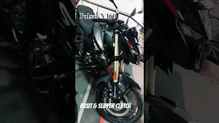 Bajaj Pulsar N 160 double N160 with Slipper clutch #n160modified #n160 #n160pulsar #pulsarn160review