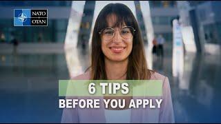 6 tips for applying to NATO #NATOjobs