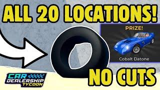 UNCUT VERSION ALL 20 PARTS LOCATION in Car Dealership Tycoon BARN HUNT Event!  #cardealershiptycoon