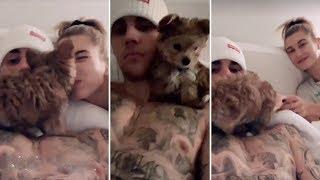 Justin Bieber Shirtless In Bed With Hailey Baldwin | FULL VIDEO