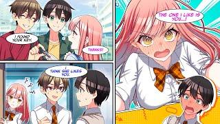 [Manga Dub] There’s been this cute girl watching us lately. I thought she liked my best friend but