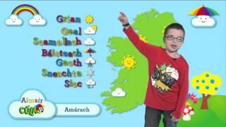 Aidan Jones / Cúla4 weather competition winner