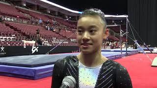 Leanne Wong - Interview - 2018 GK U.S. Classic - Junior Competition