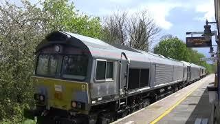 0O69 66704, 69001 & 66794 Longport F.D. to Eastleigh Works GBRf