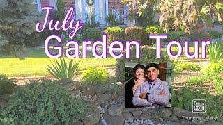 "Enchanting July Garden Tour: A Serene Stroll Through Zone 7b"