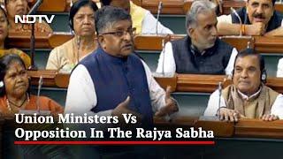 BJP's Ravi Shankar Prasad Attacks Rahul Gandhi In Parliament