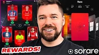 2 STARS, 20 Boxes and a PODIUM! - Sorare Gameweek 9 Rewards!