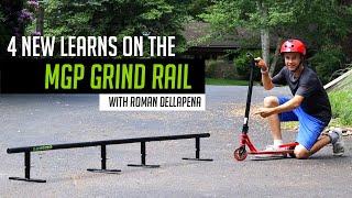 Four Grind Rail Learns with Roman Dellapena