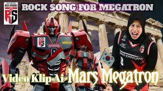 Viral! Mega Redspark & Robot!!! Video Klip Rock Musik. Tribute Rock Song For Megatron.