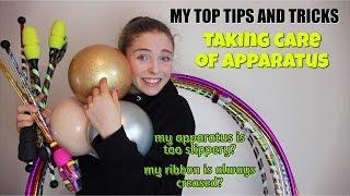 TOP TIPS AND TRICKS TO RHYTHMIC GYMNASTICS APPARATUS SAFETY: BALL, HOOP, CLUBS, RIBBON