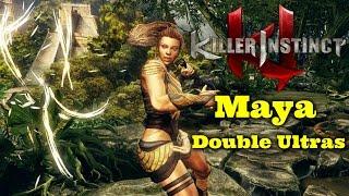 Killer Instinct Maya Double Ultras (All Stages)