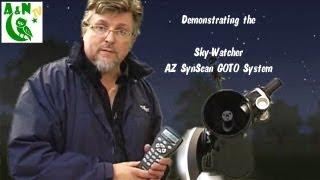 Demonstrating the Sky Watcher AZ SynScan GOTO System