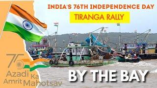 Aazadi ka Amrit Mahotsav | Tiranga rally organised by local residents covering Bay of Jaigad | Padve