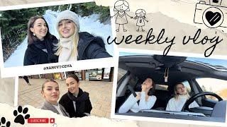 WEEKLY VLOG | slikanje, vikend na Zlatiboru, uzivanje u hrani w/ Lela