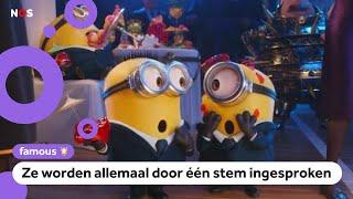 Banana! Wie spreekt de stem van de Minions in?