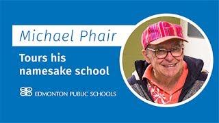 Michael Phair tours his namesake school