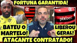 ABRIU A PORTEIRA! PATROCINADOR MASTER GARANTIU! CONTRATAÇÃO DE ATACANTE! MARTELO BATIDO POR GERSON!