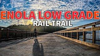 Riding a SUNBAKED 50-Miles on Enola Low Grade Trail