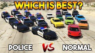 GTA 5 ONLINE : ALL COP VARIANTS VS ALL NORMAL VARIANTS