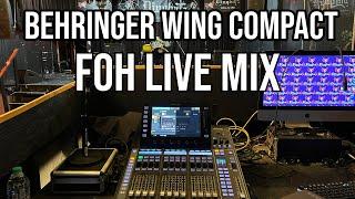 Mixing My First Show With The BEHRINGER WING COMPACT