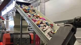 post consumer plastic washing recycling line