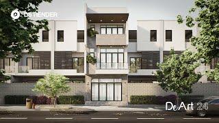 D5 Render Exterior Realism Tutorial | Lighting, Materials, Camera Settings