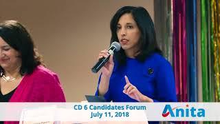 Anita Malik responds on Impeachment at Democratic Forum