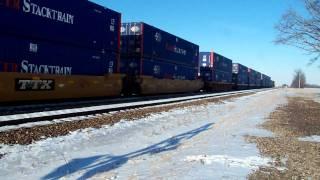 Union Pacific #3894 Pacer Stack Train