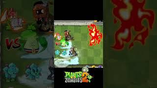 Frost Bonnet vs Blaze Leaf vs Team Zombies - #pvz2 #plantsvszombies2