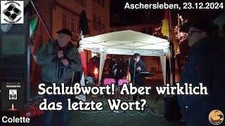 Schlußwort! Aber wirklich das letzte Wort? - Colette I 23.12.2024