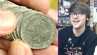 One Of The Rarest 50p Coins I've Found This Year!!! £250 50p Coin Hunt Bag #13 [Book 7]