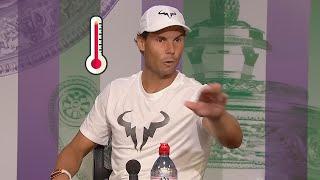 Reporters Testing Rafa Nadal's Patience for 10 Minutes