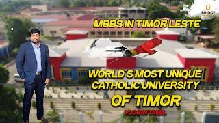 Inside the World's Most Unique Catholic University of Timor Campus Tour | MBBS in Timor Leste