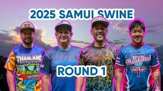 2025 Samui Swine XII • R1 • All • Philo Brathwaite • Shasta Criss • Japi Pistokoski • Tee Vetne