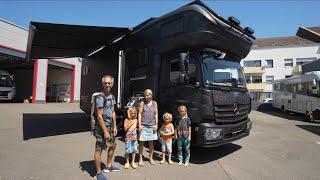 NIE WIEDER MIETE: FAMILIE MIT 4 KINDERN VERKAUFT HAUS und wohnt im Concorde Wohnmobil SOD Rise