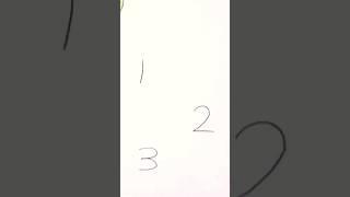 How to draw vegetables from number| easy number drawing| #shorts #viral