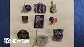 Tram Mai talks about the pin-trading trend at the 2024 Paris Olympics